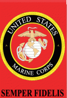 Marine Corps House Flag