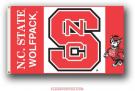 North Carolina State Wolfpack 3x5 Single Sided Flag