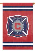 Chicago Fire Applique Banner Flag 44\