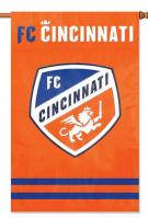 FC Cincinnati Applique Banner Flag 44\