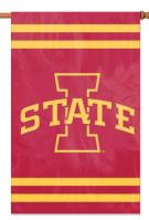 Iowa State Cyclones Applique Banner Flag 44\