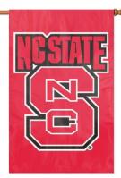 North Carolina State Wolfpack Applique Banner Flag 44\