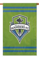 Seattle Sounders FC Applique Banner Flag 44\