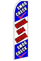 Smog Check Station Feather Flag 3\' x 11.5\'