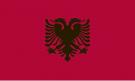 3\' x 5\' Albania High Wind, US Made Flag