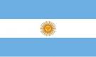 5\' x 8\' Argentina High Wind, US Made Flag
