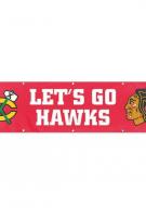 Chicago Blackhawks Giant Banner 8\' x 2\'