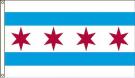 4\' x 6\' Chicago City High Wind, US Made Flag
