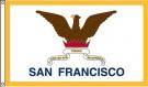 2\' x 3\' San Francisco City High Wind, US Made Flag