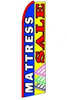 Mattress Sale Multicolor Feather Flag 3\' x 11.5\'