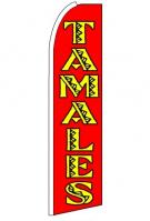 Tamales Feather Flag 3\' x 11.5\'