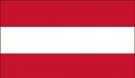 2\' x 3\' Austria High Wind, US Made Flag