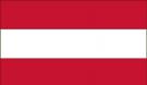 4\' x 6\' Austria High Wind, US Made Flag