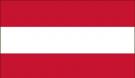 5\' x 8\' Austria High Wind, US Made Flag
