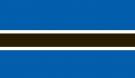 4\' x 6\' Botswana High Wind, US Made Flag