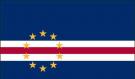 5\' x 8\' Cape Verde High Wind, US Made Flag