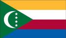 5\' x 8\' Comoros High Wind, US Made Flag