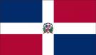 2\' x 3\' Dominican Republic High Wind, US Made Flag