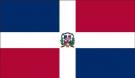 5\' x 8\' Dominican Republic High Wind, US Made Flag