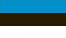 4\' x 6\' Estonia High Wind, US Made Flag
