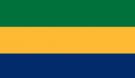 5\' x 8\' Gabon High Wind, US Made Flag