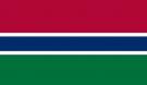 4\' x 6\' Gambia High Wind, US Made Flag