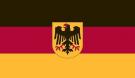 3\' x 5\' Germany w/ Eagle High Wind, US Made Flag