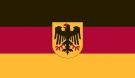 5\' x 8\' Germany w/ Eagle High Wind, US Made Flag