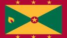4\' x 6\' Grenada High Wind, US Made Flag