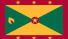 5\' x 8\' Grenada High Wind, US Made Flag