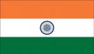 2\' x 3\' India High Wind, US Made Flag