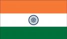 5\' x 8\' India High Wind, US Made Flag