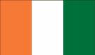 2\' x 3\' Ivory Coast - Cote d\'Ivoire High Wind, US Made Flag