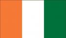 4\' x 6\' Ivory Coast - Cote d\'Ivoire High Wind, US Made Flag