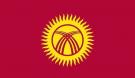 2\' x 3\' Kyrgyzstan High Wind, US Made Flag