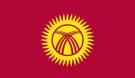 5\' x 8\' Kyrgyzstan High Wind, US Made Flag