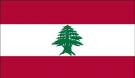 4\' x 6\' Lebanon High Wind, US Made Flag