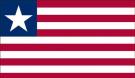 4\' x 6\' Liberia High Wind, US Made Flag