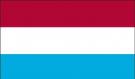 5\' x 8\' Luxembourg High Wind, US Made Flag