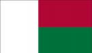4\' x 6\' Madagascar High Wind, US Made Flag