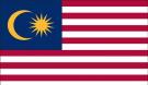 3\' x 5\' Malaysia High Wind, US Made Flag