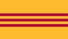2\' x 3\' Old South Vietnam High Wind, US Made Flag