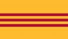 4\' x 6\' Old South Vietnam High Wind, US Made Flag