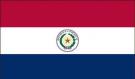4\' x 6\' Paraguay High Wind, US Made Flag