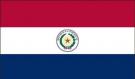5\' x 8\' Paraguay High Wind, US Made Flag