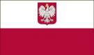 3\' x 5\' Poland w/ Eagle High Wind, US Made Flag