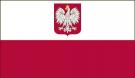 4\' x 6\' Poland w/ Eagle High Wind, US Made Flag