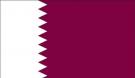 3\' x 5\' Qatar High Wind, US Made Flag