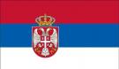 4\' x 6\' Serbia High Wind, US Made Flag