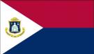 3\' x 5\' Sint Maarten High Wind, US Made Flag